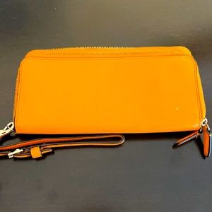 Coach wristlet with tons of storage